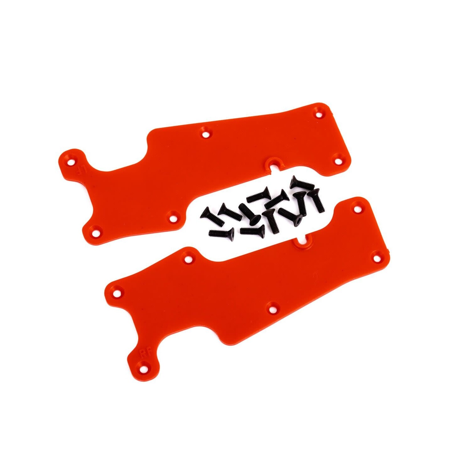 Traxxas TRA9633R Traxxas Sledge Red Front Suspension Arm Covers (2)