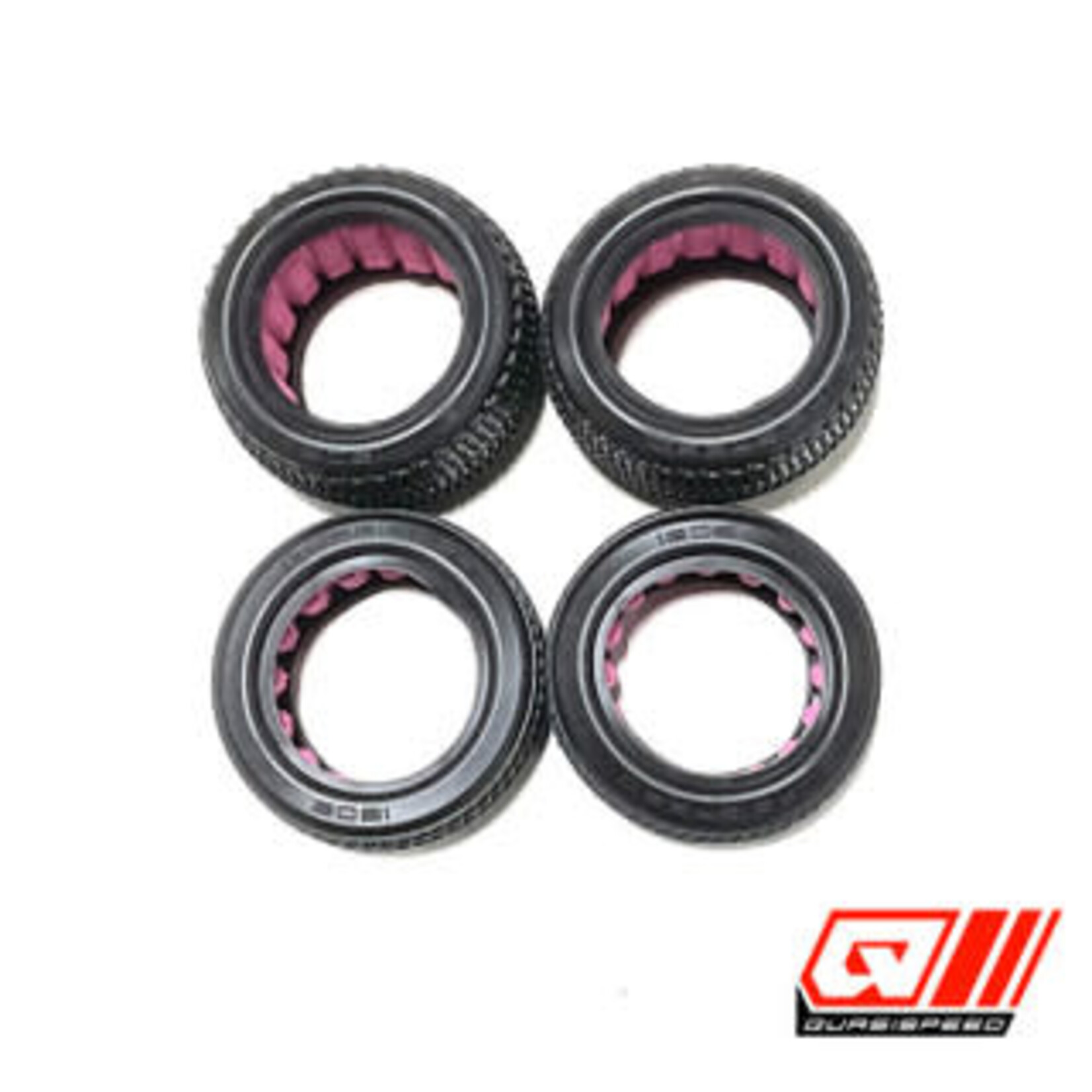Team GFRP QS-1600 Quasi Speed Set of 4 Tires with Inserts
