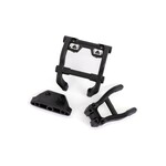 Traxxas TRA6777X Traxxas LED Wheelie Bar Mounts with Rear Skid Plate