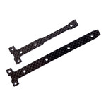 Team Associated ASC92284 Associated B74.1 Factory Team 2.0mm Carbon Chassis Brace Support Set