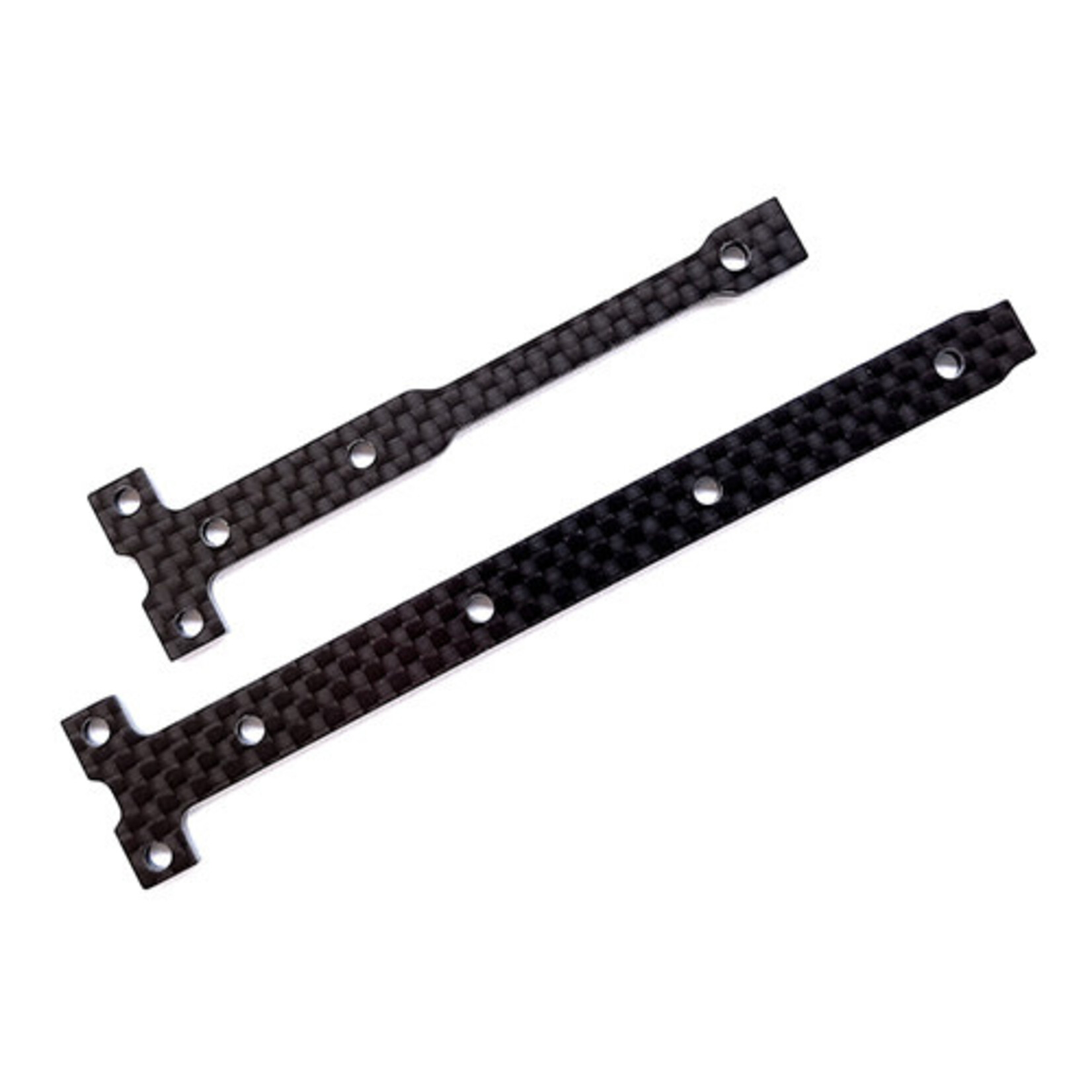 Team Associated ASC92284 Associated RC10B74.1 Carbon Fiber Chassis Brace Support Set, 2.0mm