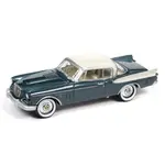 Johnny Lightning JLCG025A-1 Johnny Lightning 1957 Studebaker Golden Hawk (Woodsmoke Gray Poly)