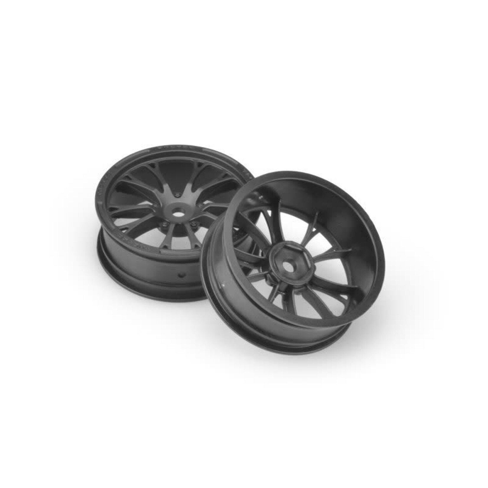 JConcepts JCO3399B JConcepts Tactic Street Eliminator 2.2" Front Drag Racing Wheels (2) (Black) ##