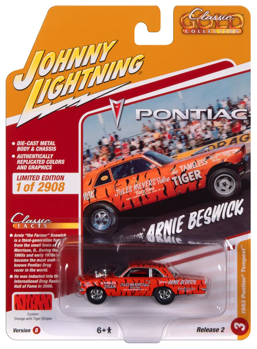 Johnny Lightning JLSP355B Johnny Lightning 1963 Pontiac Tempest