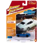 Johnny Lightning JLSP358A Johnny Lightning 1954 Chevrolet Corvair Concept Car (Trublue Metallic w/Black Stripes)