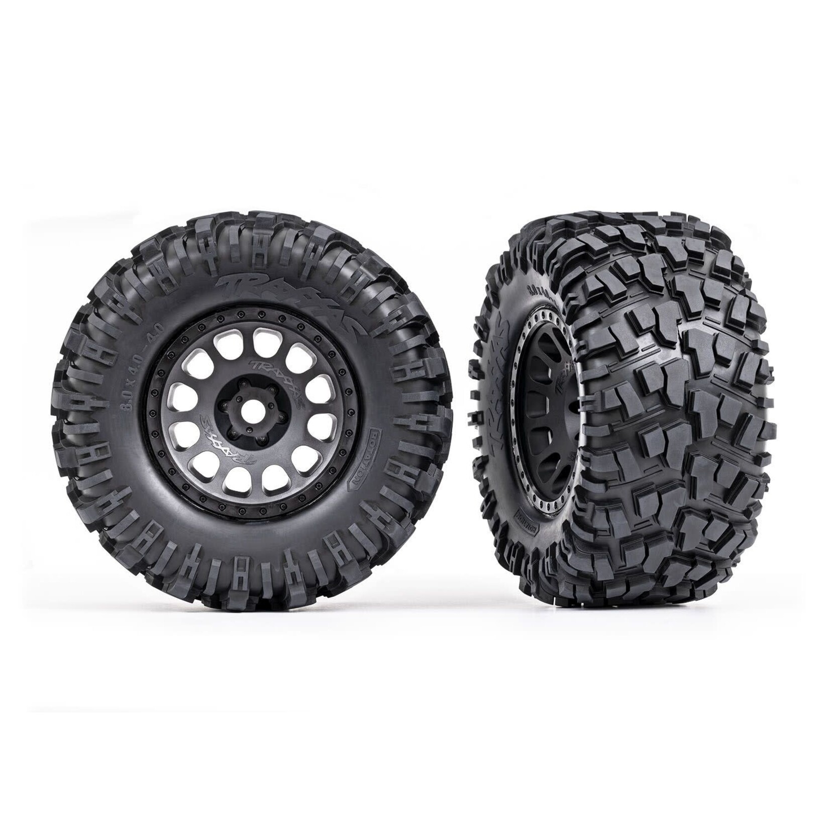 Traxxas TRA7875 Traxxas XRT Matte Black Wheels w/ Maxx AT Tires (L&R)