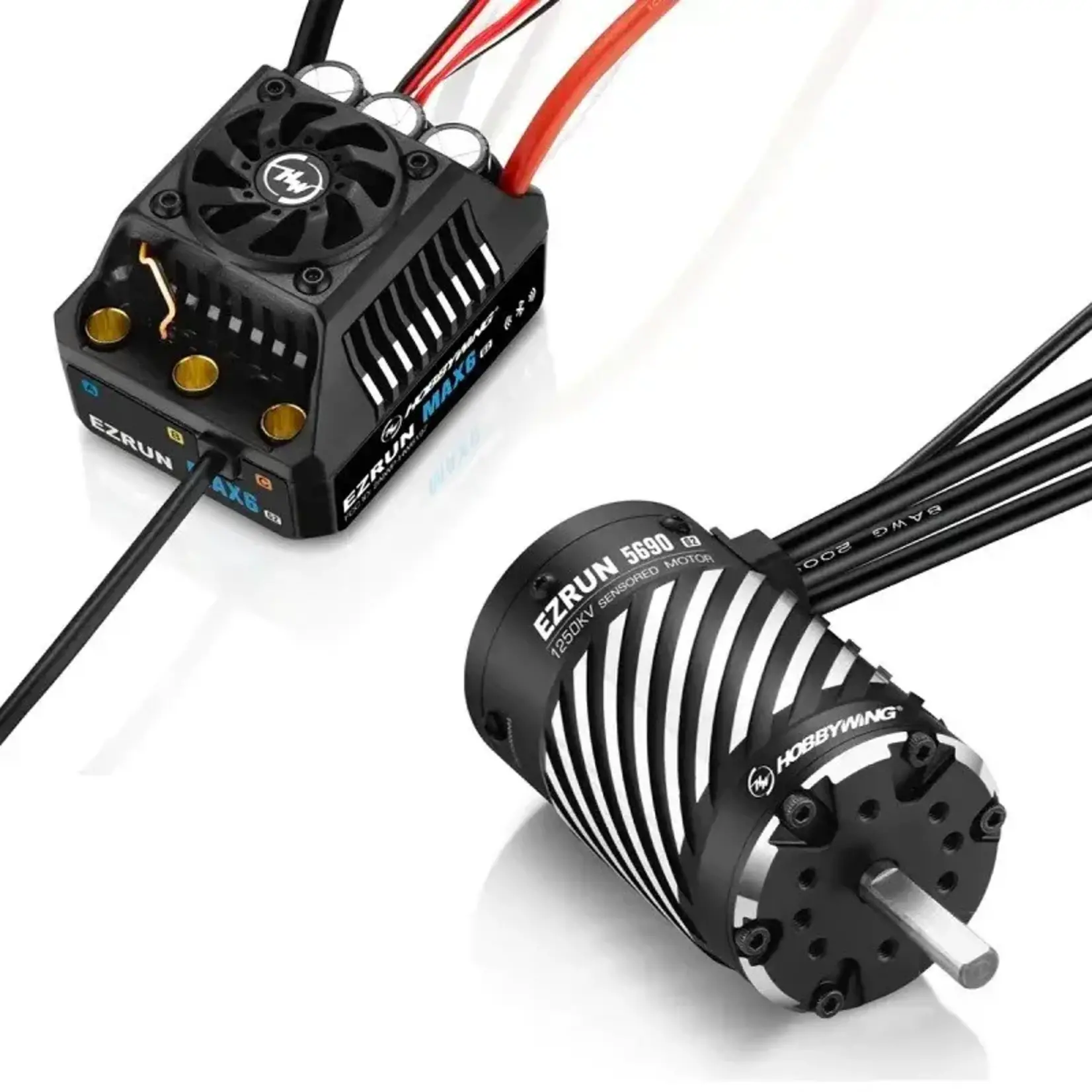 HobbyWing HW38010803 HobbyWing EZRUN MAX6 G2 Combo Max4990 SD G2 3-8s