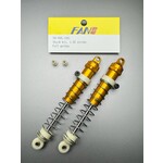 Fan RC FR-005.132G FanRC Shock Kit, 1.32 Stroke,  Golden Body & Golden Cap Fits RC10