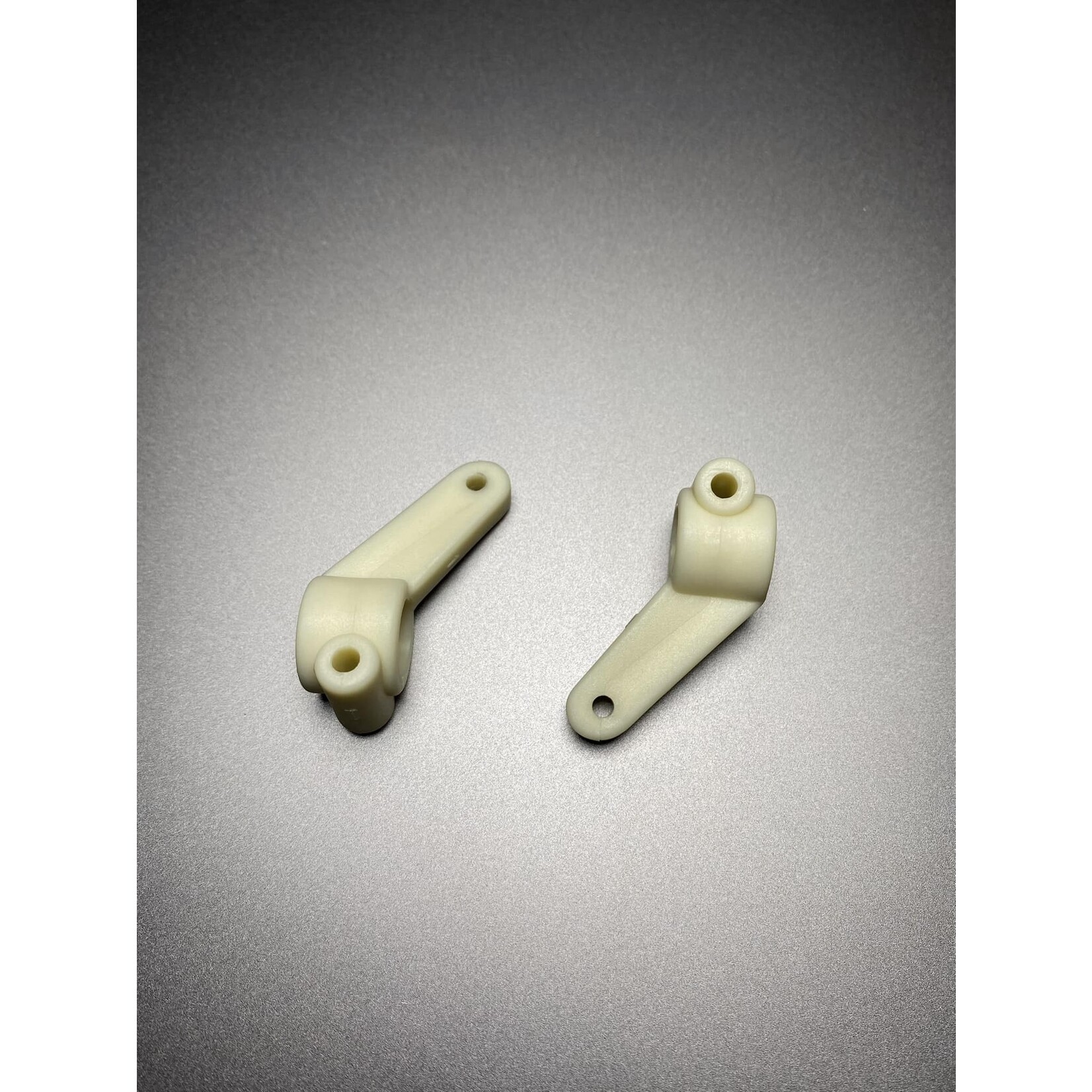 Fan RC FR-0009 FanRC Knuckle Worlds Style 0 Toe In, White Fits RC10