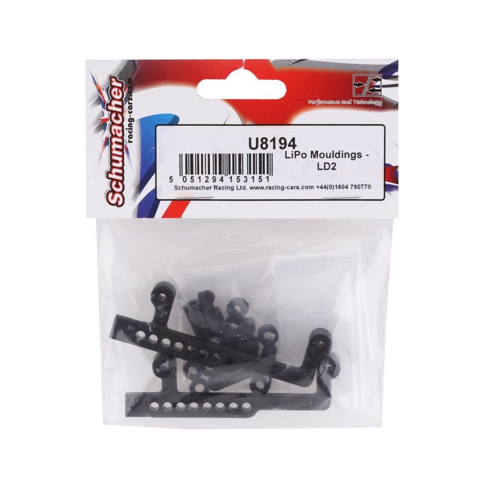 Schumacher Racing U8194 Schumacher Lipo Mounding LD2 LD3 ST2