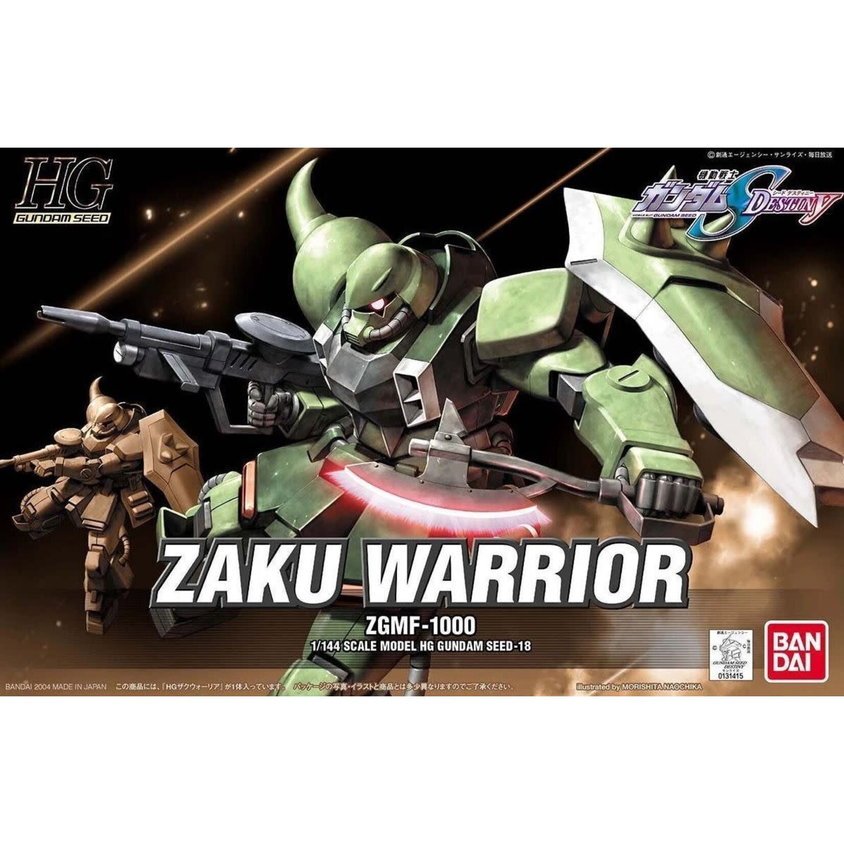 Bandai Bandai 1131415 HG #18 ZAKU Warrior "Gundam Seed Destiny" SEED 1/144