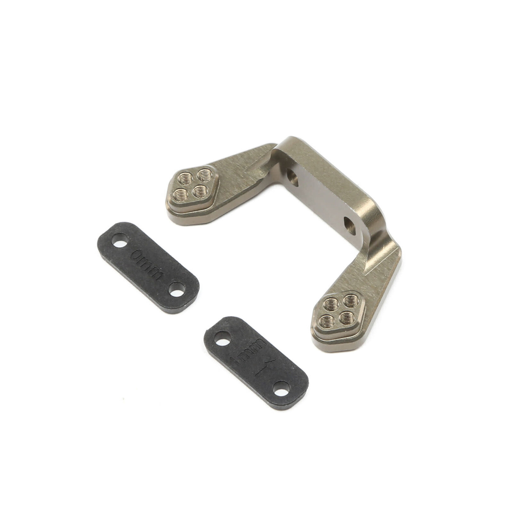 TLR TLR234057 TLR Rear Camber Block with Inserts: 22 3.0, 4.0, 5.0