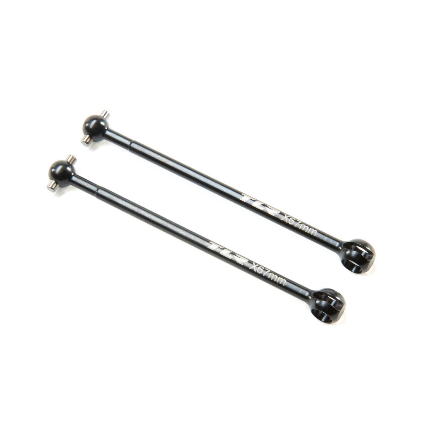 TLR TLR232102 TLR 22X-4 67mm Rear CVA Driveshaft Bones (2)
