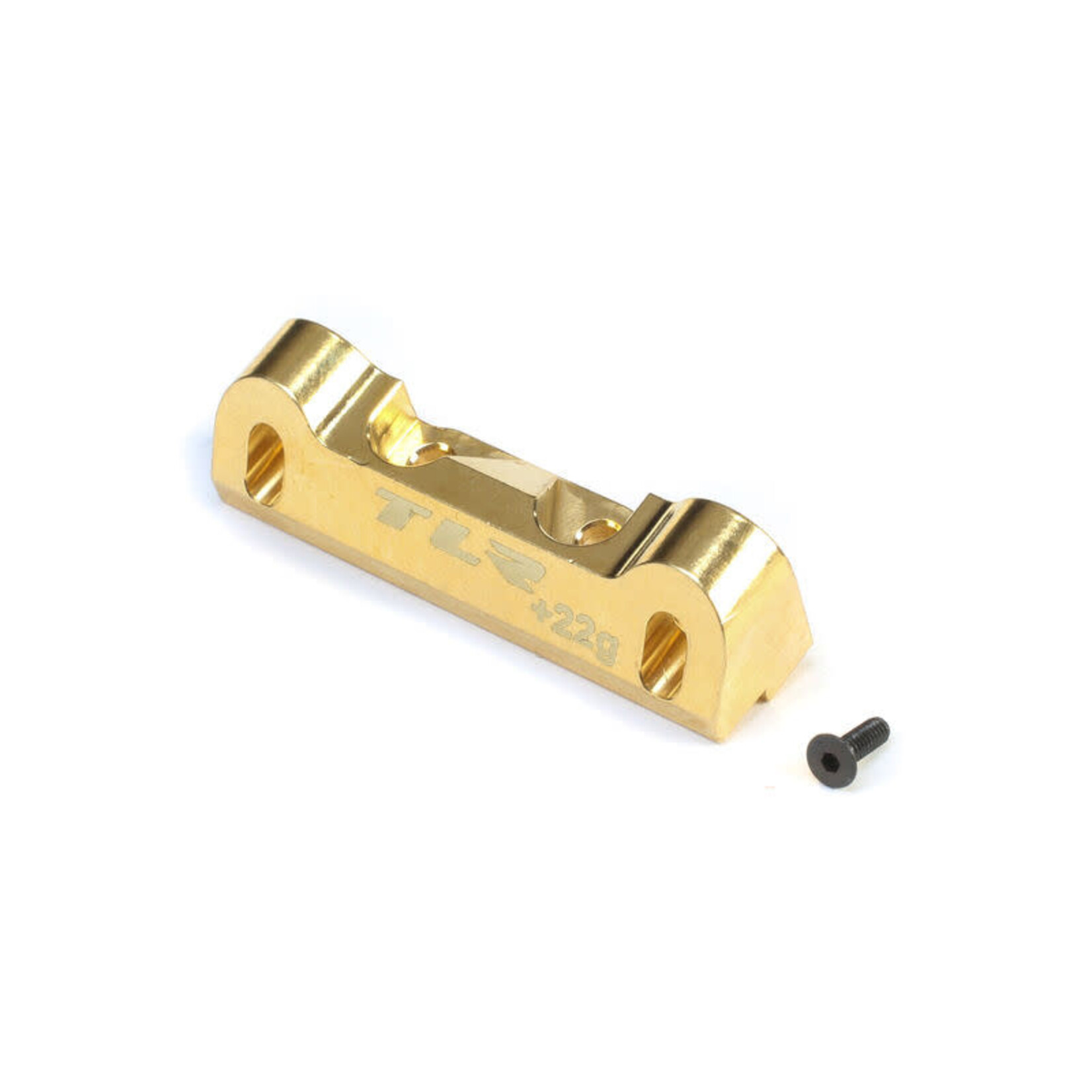 TLR TLR334053 TLR Brass Hinge Pin Brace, LRC +22g: 22 5.0