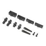 TLR TLR231102 TLR 22X-4 Elite Carbon Tab Battery Mount Set