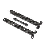 TLR TLR231104 TLR Carbon Chassis Brace Supports, 1.5 & 3.5mm: 22X-4