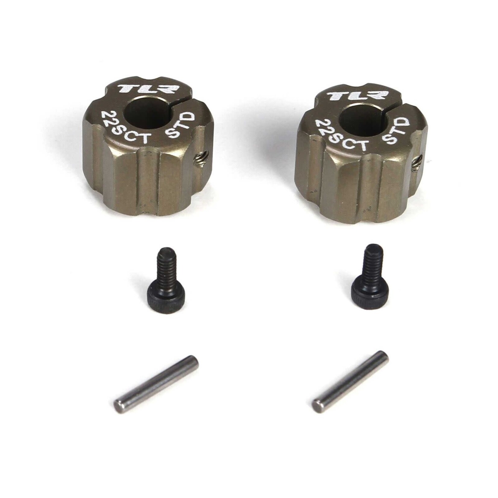 TLR TLR2933 TLR Aluminum Rear Hex Set (Standard Width)