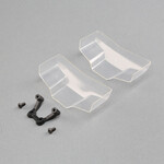 TLR TLR330010 TLR Low Front Wing w/Mount (Clear) (2)