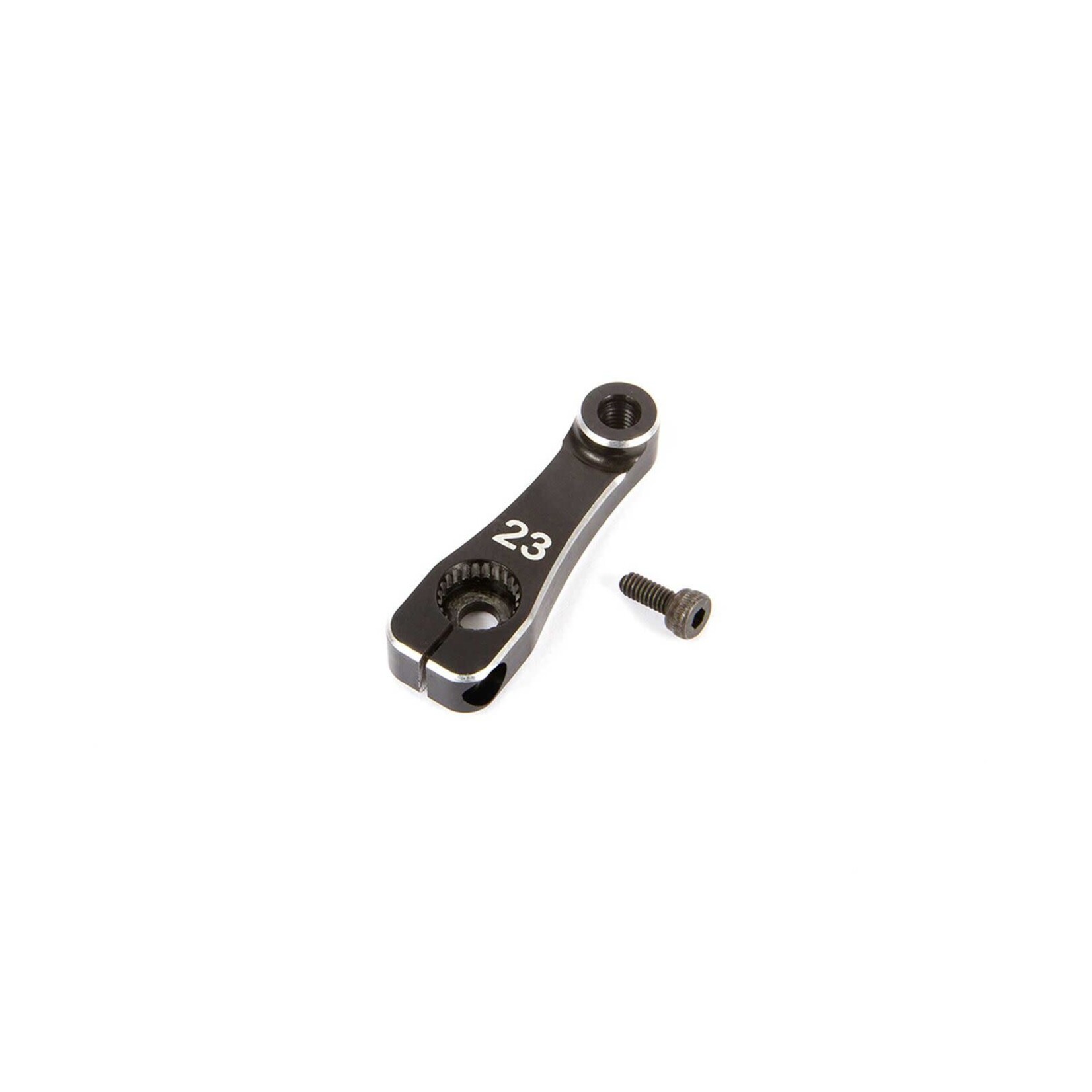 TLR TLR331050 TLR 22X-4 Aluminum Clamping Servo Horn (Black) (23T)