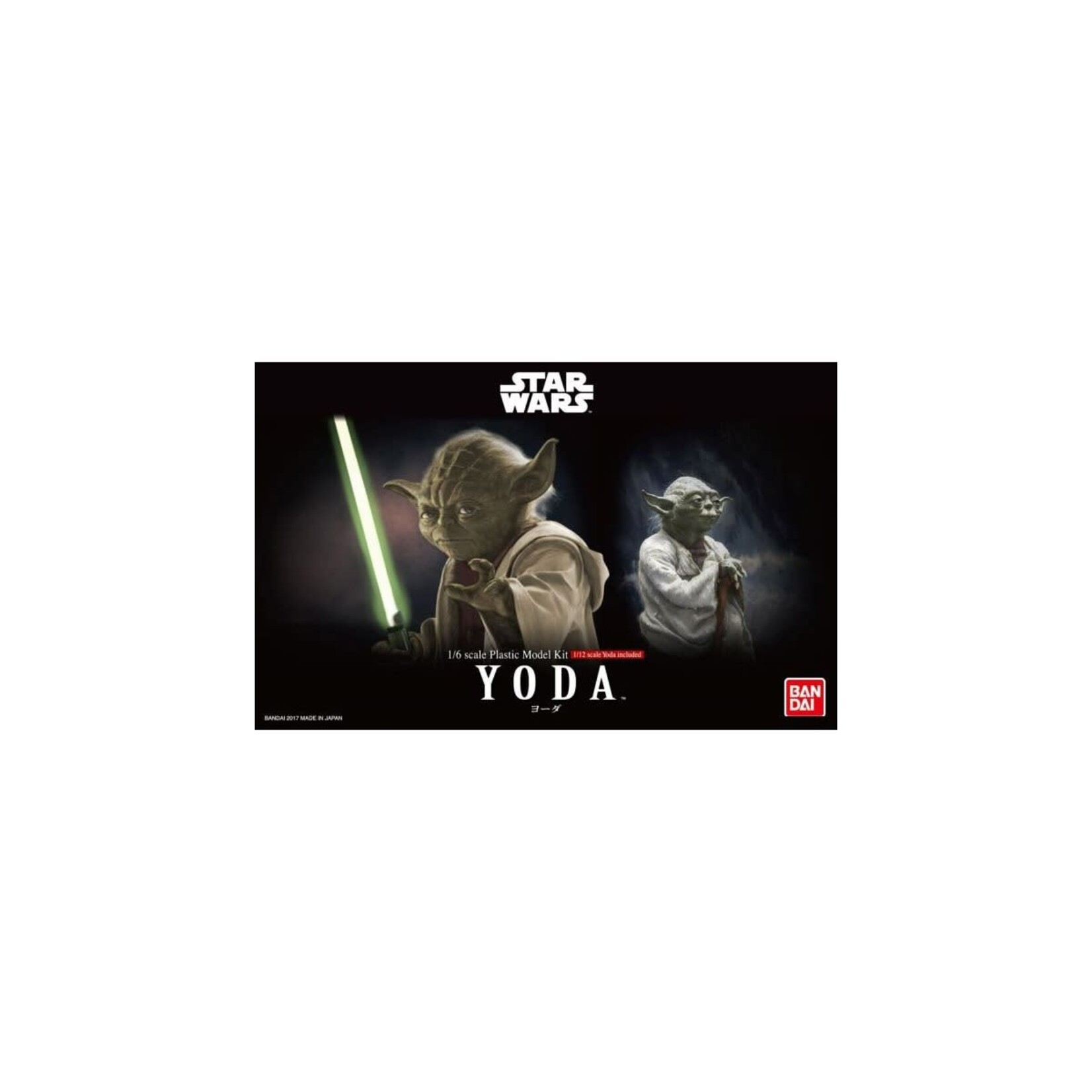 Bandai BAN2439838 Bandai Yoda 1/6 and 1/12 Star Wars
