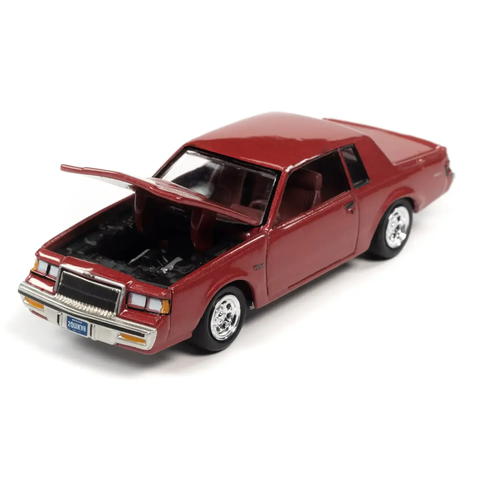 Johnny Lightning JLSP174B Johnny Lightning 1986 Buick T-Type (Rosewood)