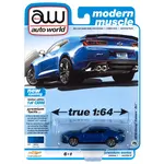 Auto World AWSP059A Auto World 2018 Chevrolet Camaro ZL1 (Hyper Blue Metallic)