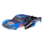 Traxxas TRA5924-BLUE Traxxas Body (fits Slash VXL & Slash 4X4), blue (painted, decals applied) (assembled with front & rear latches for clipless mounting)