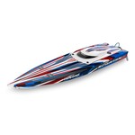 Traxxas TRA103076-4-RED Traxxas Spartan SR 36" Brushless Boat Red