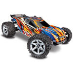 Traxxas TRA67076-4-ORNG Traxxas Rustler 4X4 Brushless Orange