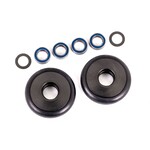 Traxxas TRA9461T Traxxas Gray Aluminum Wheelie Bar Wheels & Bearings