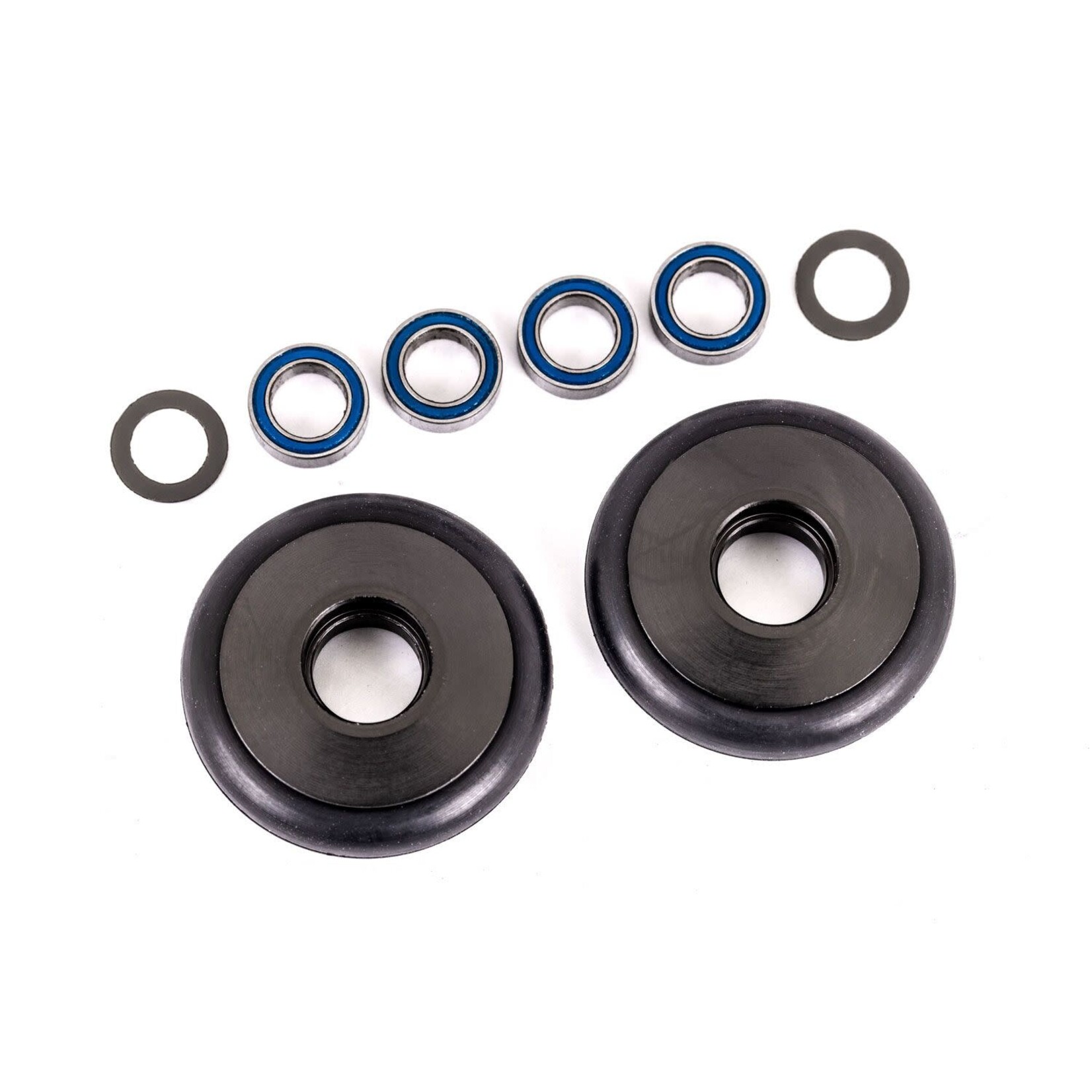 Traxxas TRA9461T Traxxas Gray Aluminum Wheelie Bar Wheels & Bearings