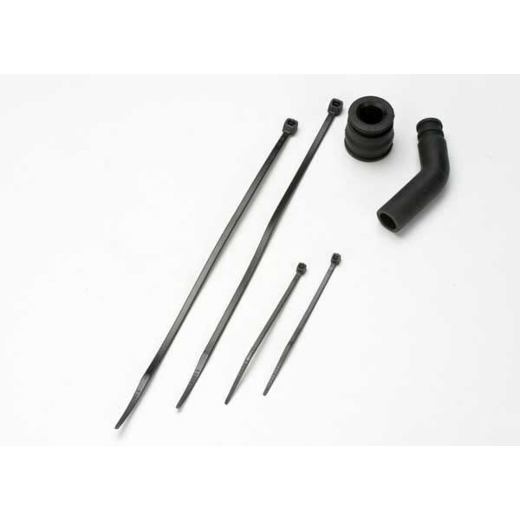 Traxxas TRA5245X **Traxxas Black Pipe Coupler and Deflector