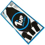 1UP 1UP300015 1up Racing CF Look Chassis Skin - AE RC10B7/B7D- 1up Racing Stacked Logo
