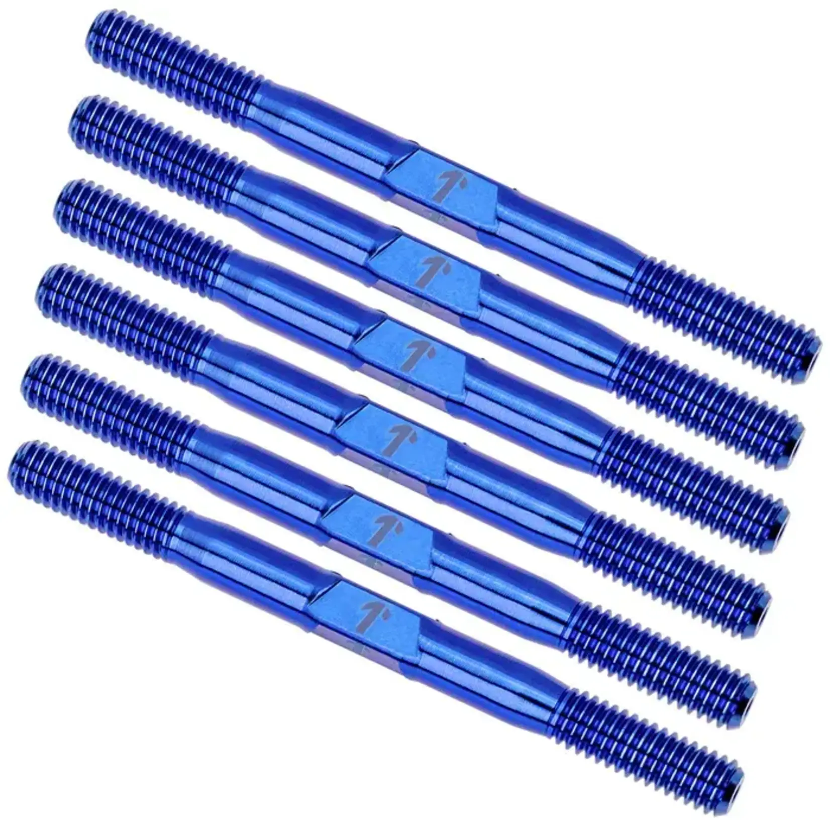 1UP 1UP740122 1Up Racing Pro Duty Titanium Turnbuckle Set - TLR 22X-4- Blue