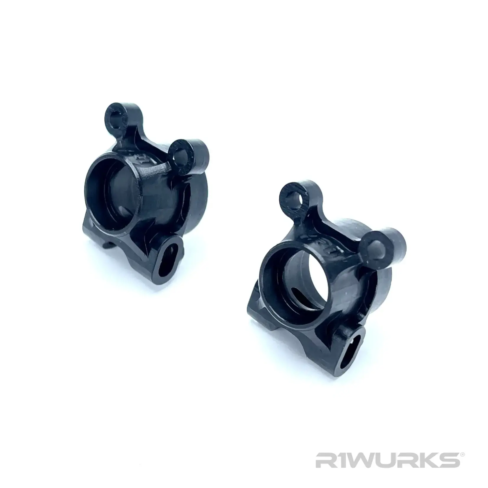 R1 R1900001B R1 RC10 B74 Rear Hubs, Aluminum