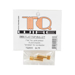 TQ Wire TQWC2508 TQ Wire 5mm "Flat Top" Male Bullet Connector (Gold) (2)