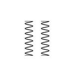 Arrma ARA330573 Arrma Shock Springs, 130mm 2.21N-mm (12.62lb/in) (2)