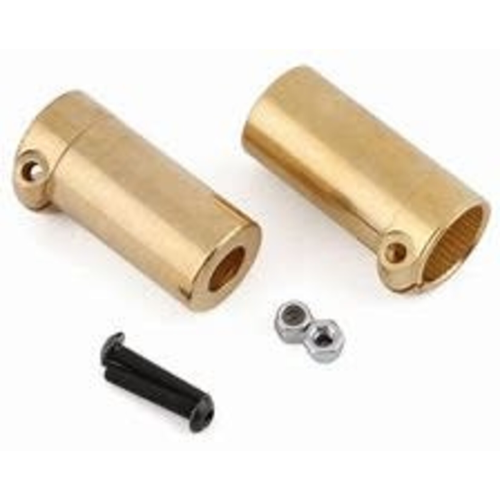Yeah Racing YEA-AXSC-007 Yeah Racing Axial SCX10 II Brass Left & Right Straight Axle Adapters (2) (27g)