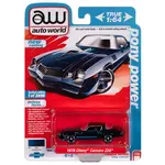 Auto World AWSP155 1979 Chevrolet Camaro Z28 (Dark Blue Poly)