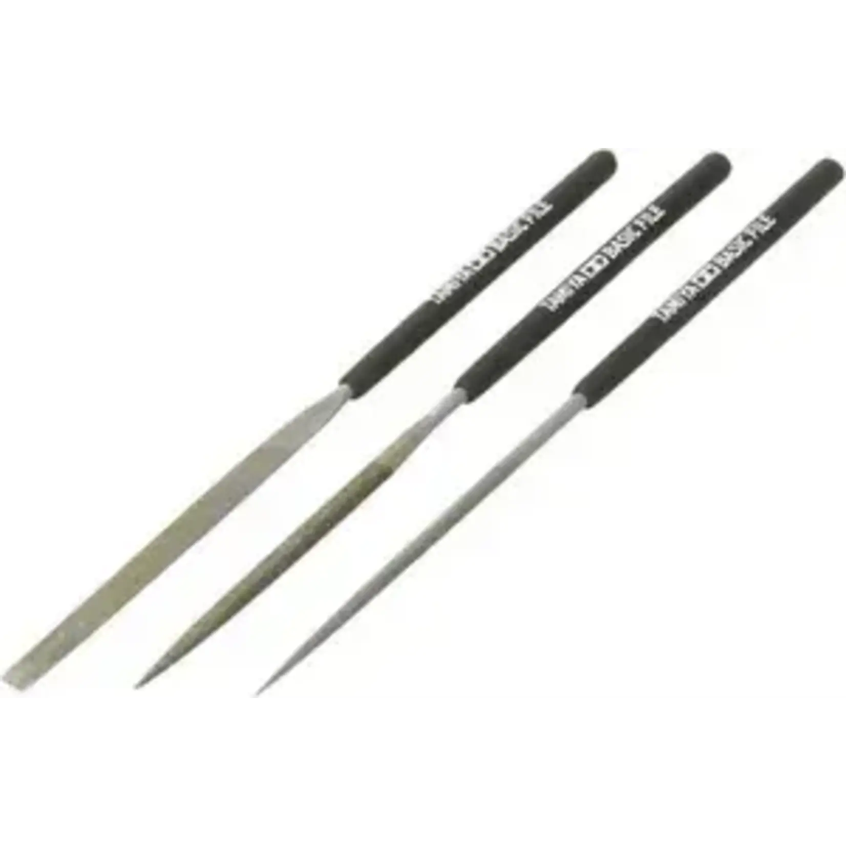 Tamiya TAM74104 Tamiya Basic Smooth Double-Cut File Set