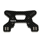 Team Associated ASC92314 Associated RC10B74.2 Carbon Front Shock Tower (Gullwing Arm)