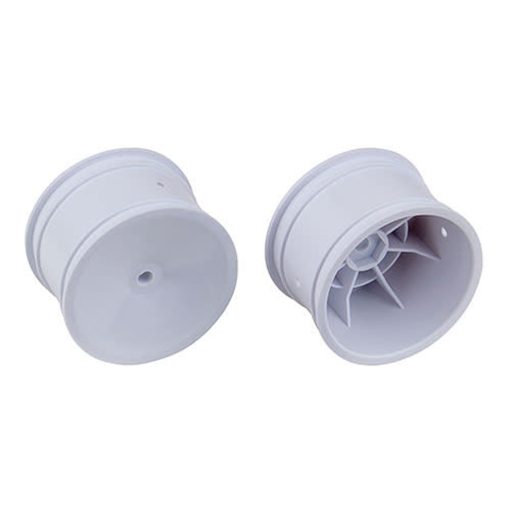 Team Associated ASC9695 Associated 12mm Hex 2.2 Rear Hex Wheels (2) (B6/B74) (White)