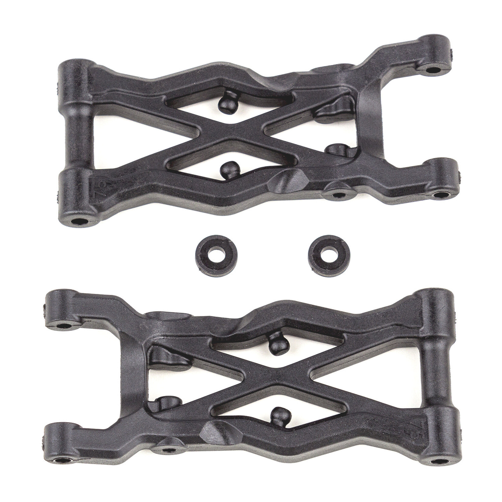 Team Associated ASC91874 Associated RC10B6.2 FT Carbon 75mm Rear Suspension Arms