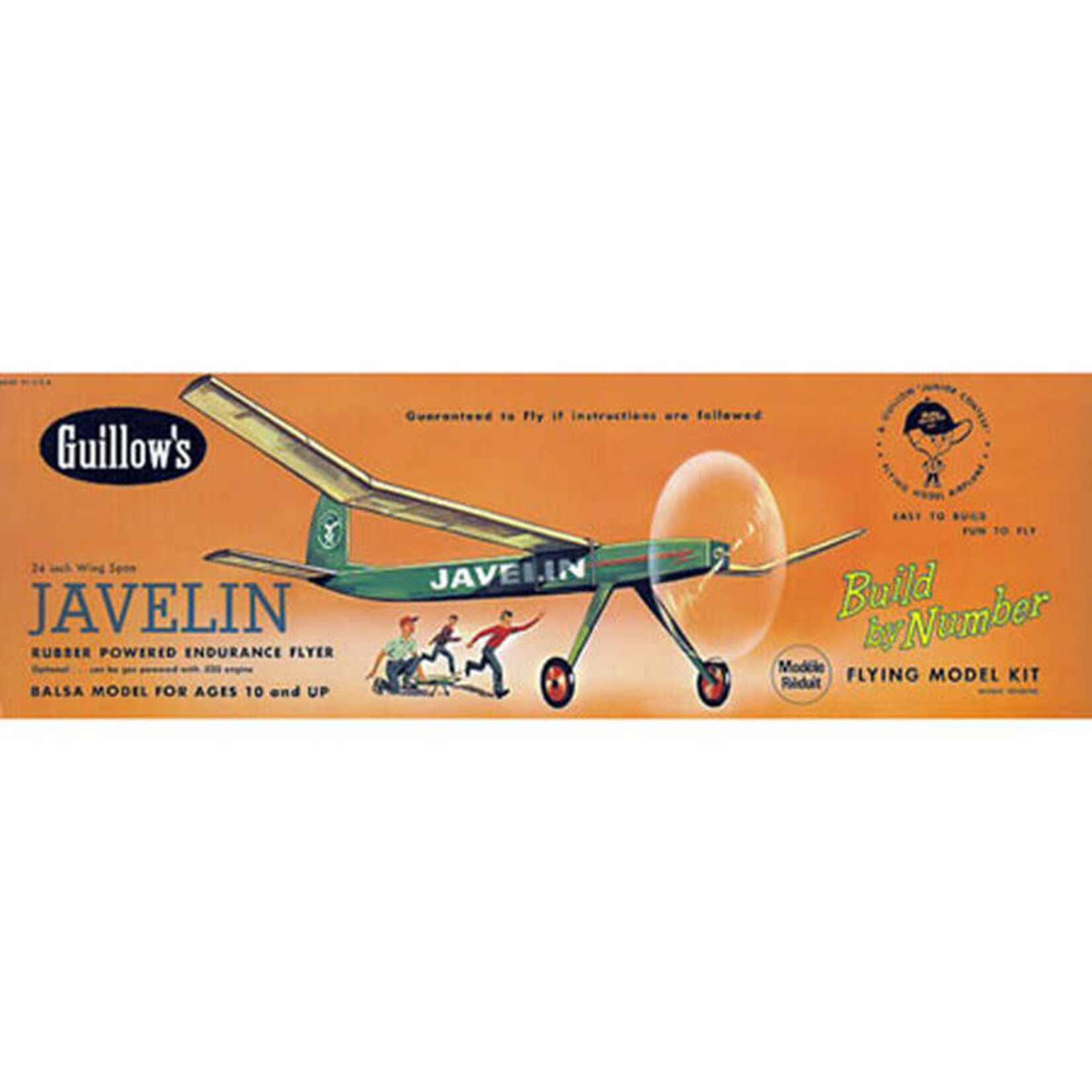 Guillows GUI603 Guillows Javelin Kit, 24"