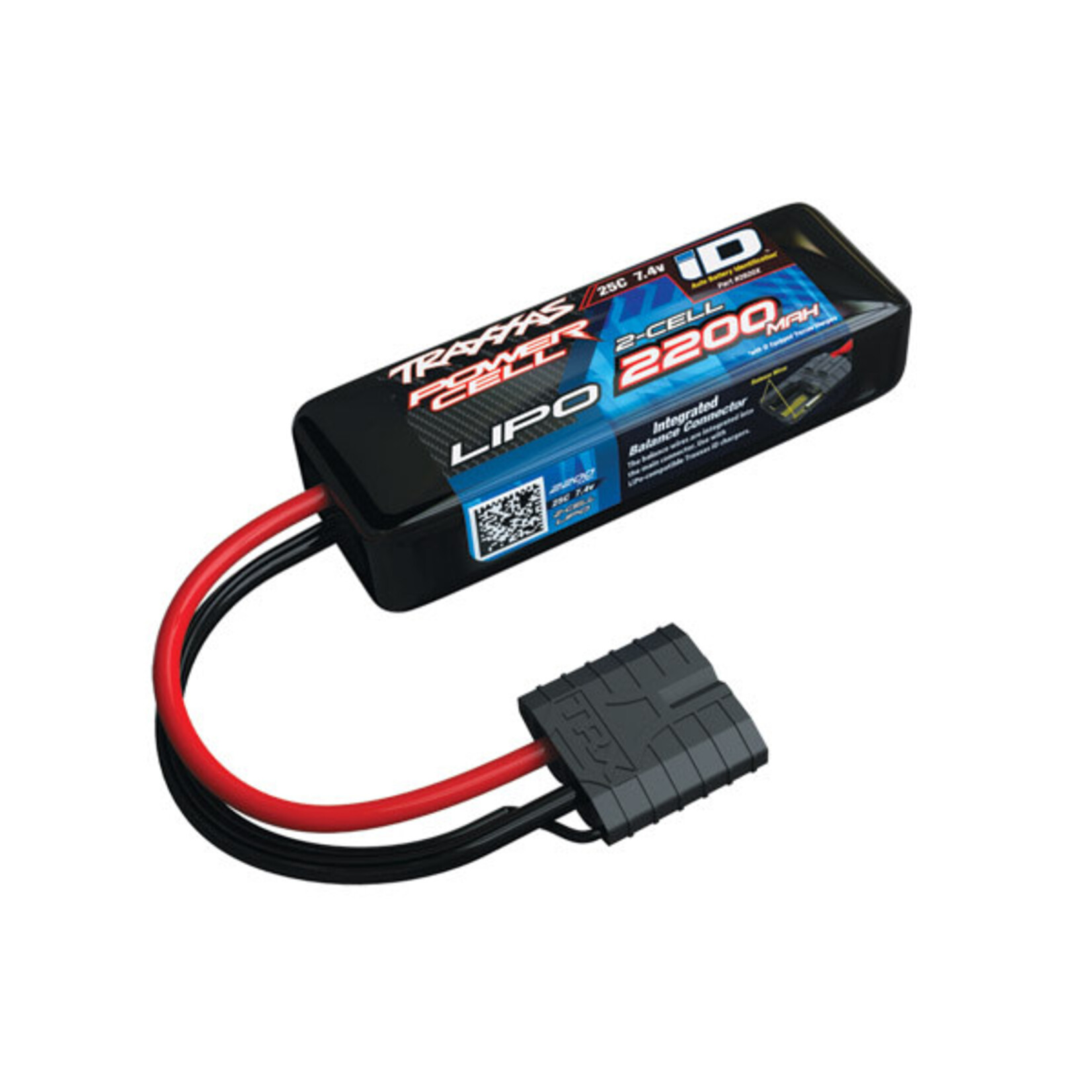Traxxas TRA2820X Traxxas 2200 mAh 7.4 Volt 2-Cell LiPo Battery