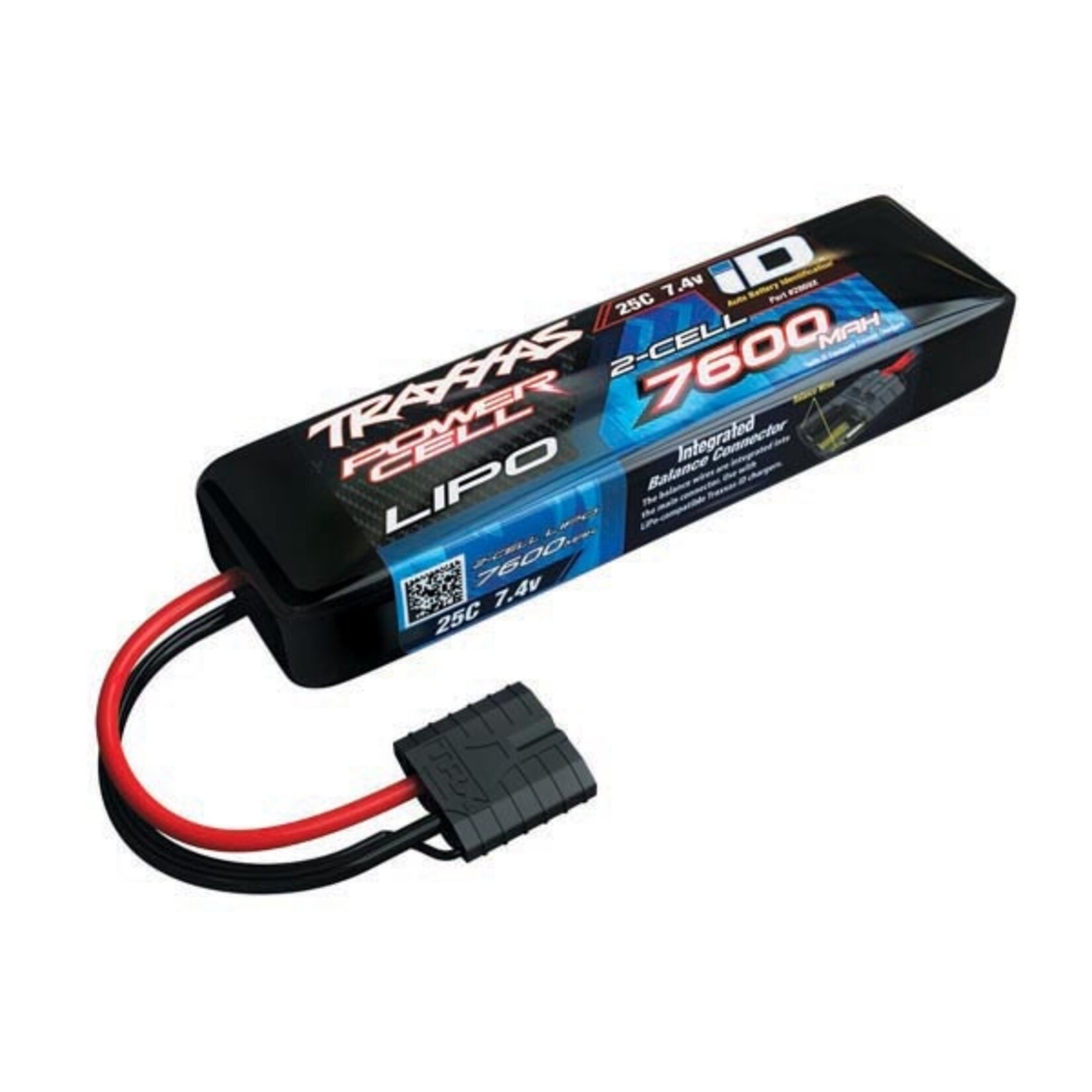 Traxxas TRA2869X Traxxas 7600 mAh 7.4 Volt 2-Cell LiPo Battery