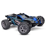 Traxxas TRA67164-4-BLUE Traxxas Rustler 4x4 BL-2s Stadium Truck - Blue