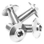 1UP 1UP700021 1Up Racing Pro Duty Titanium Screws - Lockdown Head - M3x6 - 4pcs