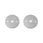 Team Associated ASC91936 Associated Factory Team 13mm 2mm Shock Piston (2) (2x1.6mm)