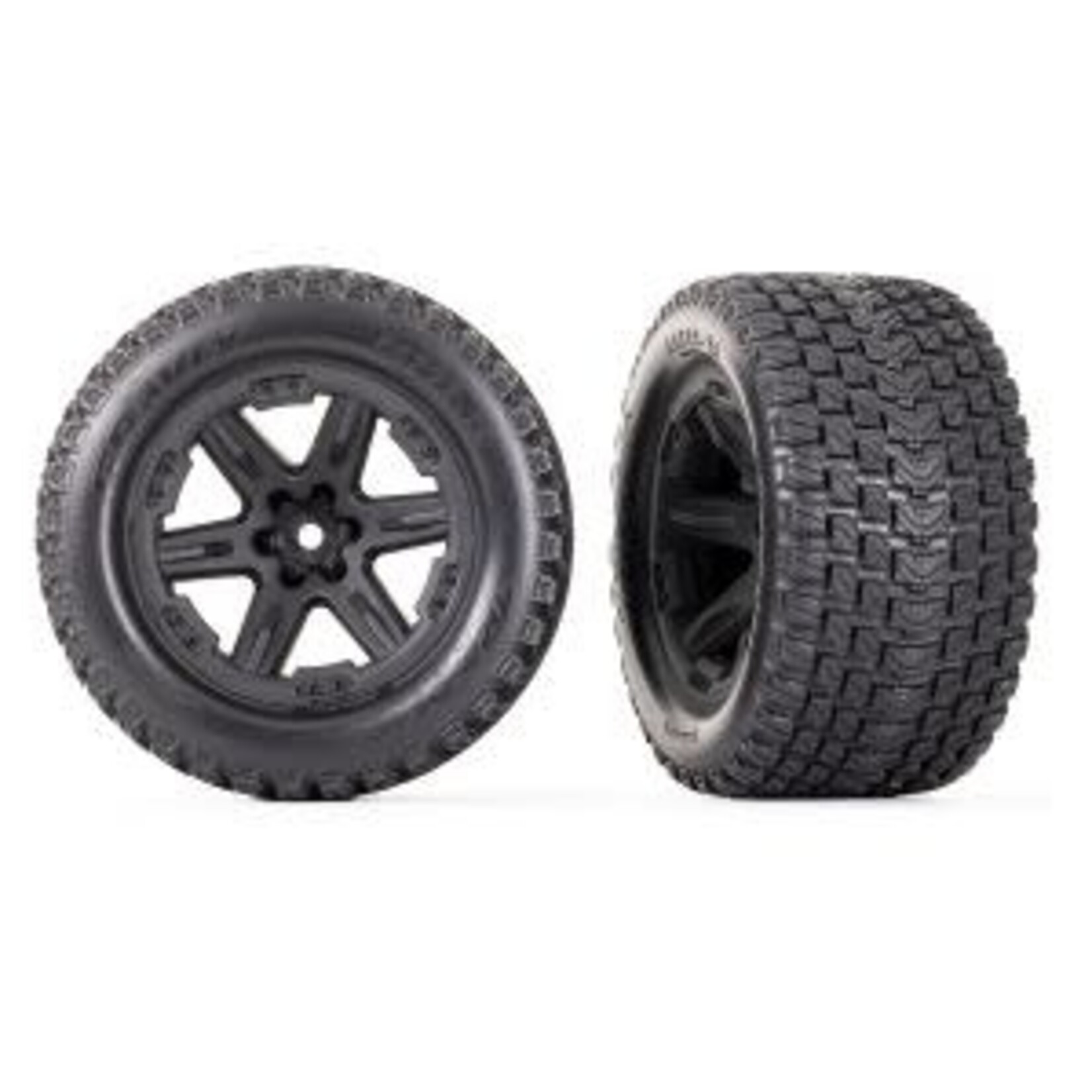 Traxxas TRA6764 Traxxas T&W RXT Black 2.8/GRAVIX TIRE